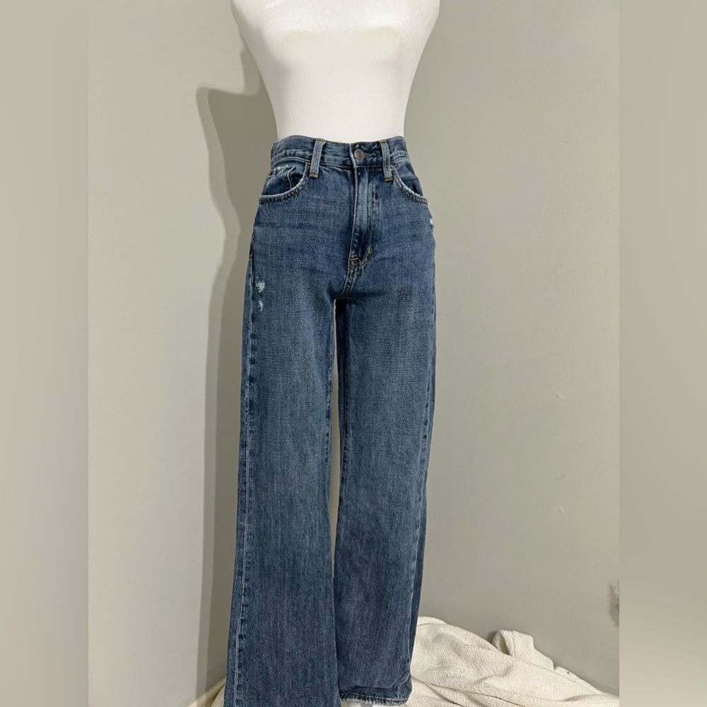 Pistola Flare High Rise Straight Leg Denim Women’s Size 24